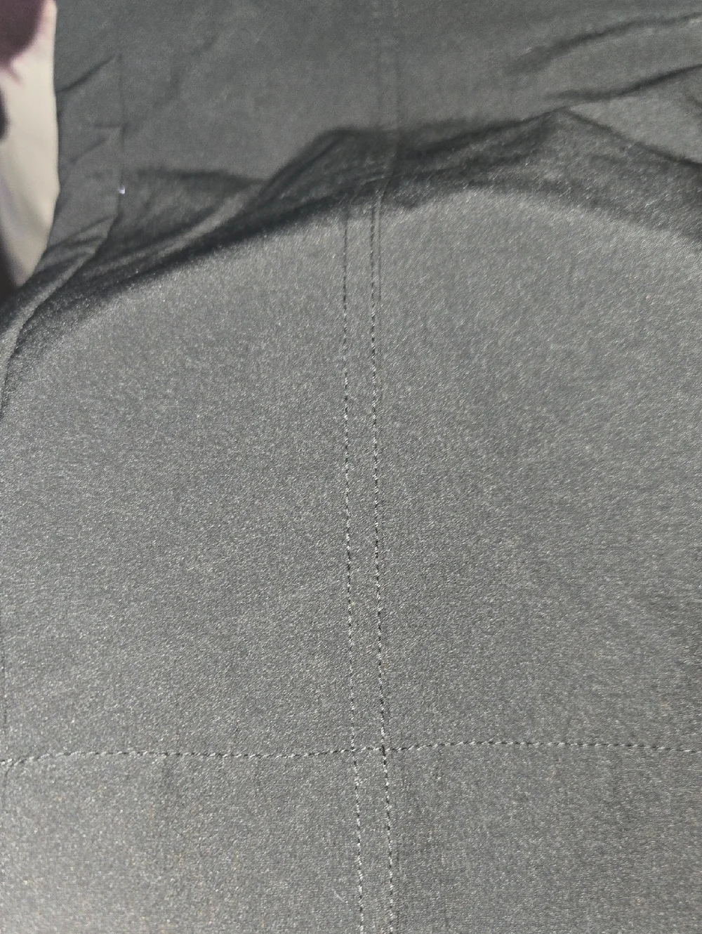 Mondetta Black Ribbed Top with Logo Tag - Picture 4 of 9